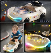 🚗 سيارة سباق أطفال تفاعلية مضيئة