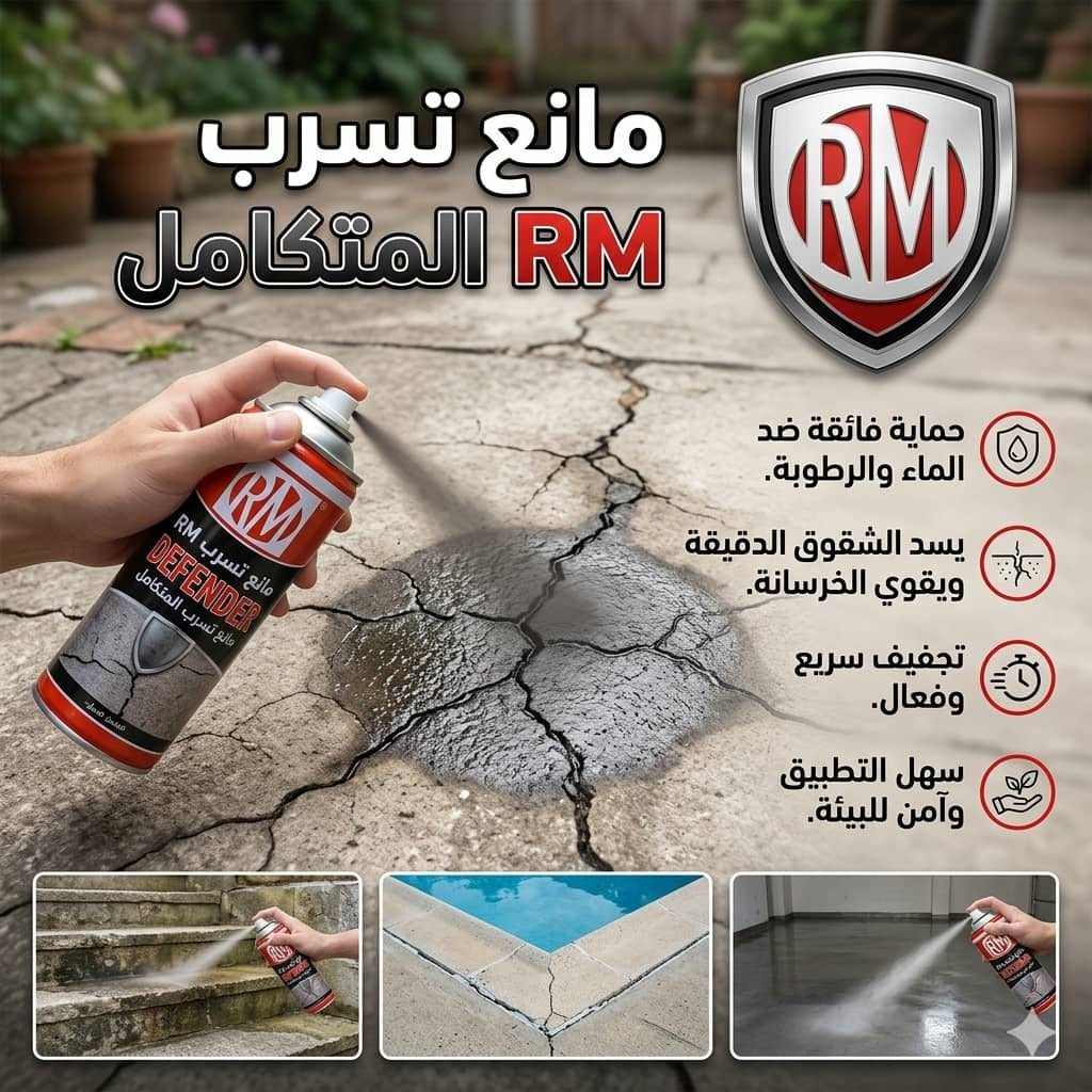 🧹 مانع تسرب RM المتكامل