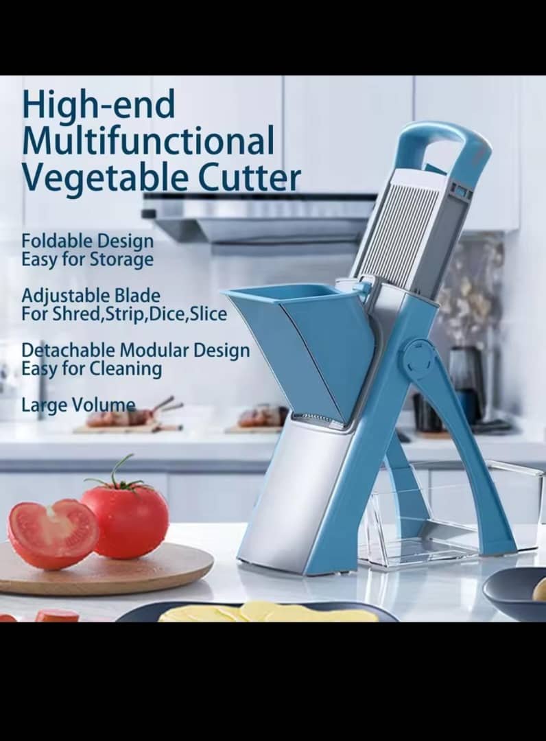 🍳 قطاعة خضروات يدوية قابلة للطي