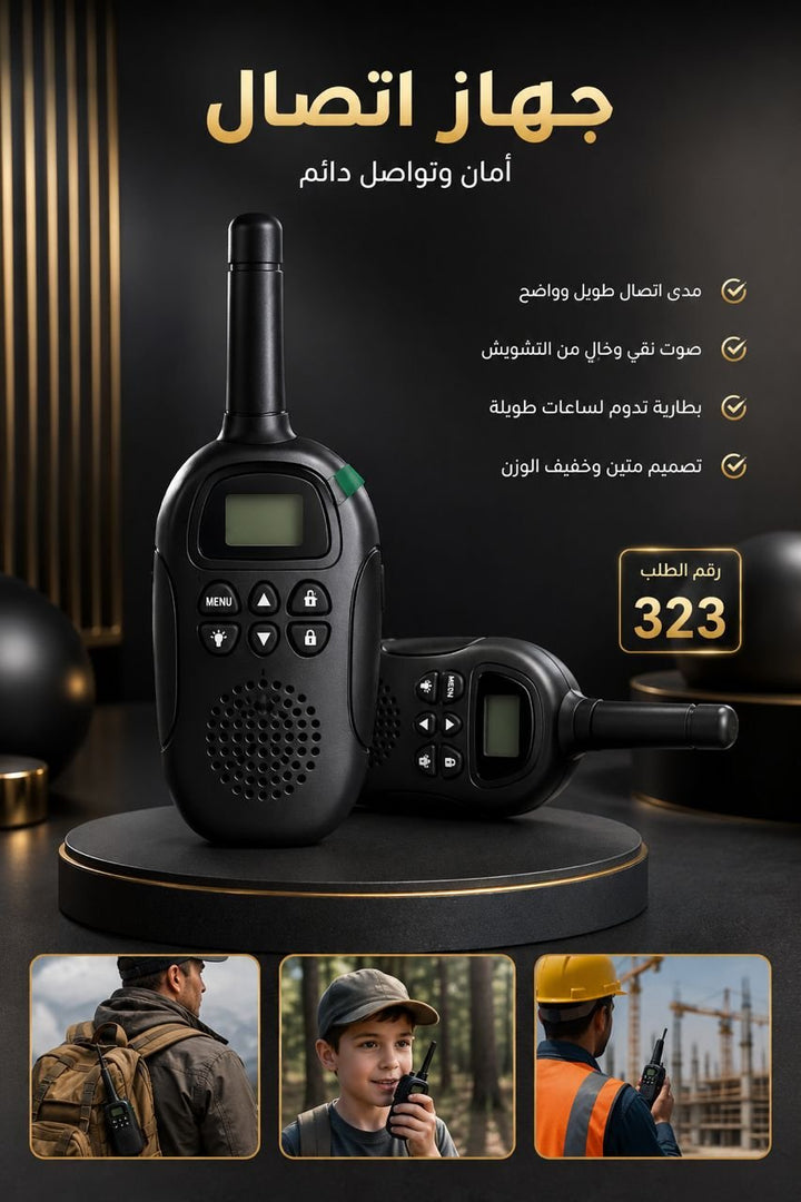 🏠 جهاز اتصال لاسلكي