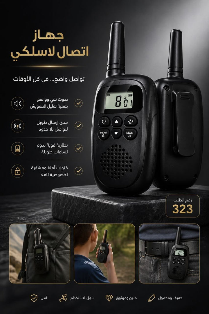 🏠 جهاز اتصال لاسلكي