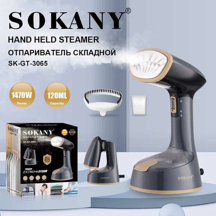 🧹 مكواة بخارية محمولة قابلة للطي SOKANY SK-GT-3065