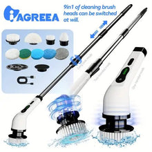🧹 فرشاة تنظيف كهربائية لاسلكية 9 في 1