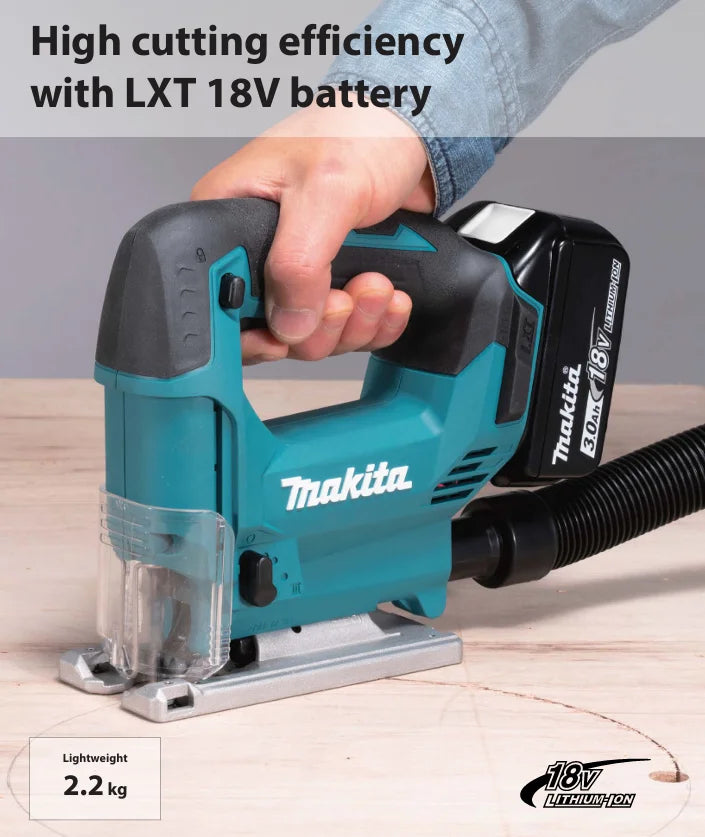 DJV186WVE منشار أركت لاسلكي كهربائي ببطارية ليثيوم 18V وقوة 370W