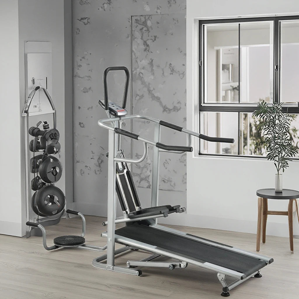 MTM8030B-1 جهاز مشي ميكانيكي يدوي متعدد الوظائف قابل للطي للمنزل