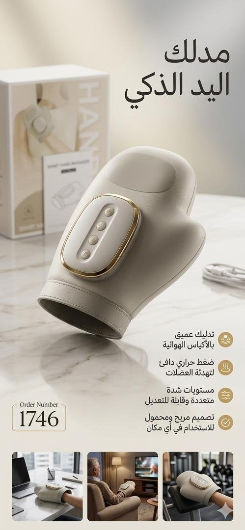 🛍️ جهاز تدليك لليد متعدد الأوضاع