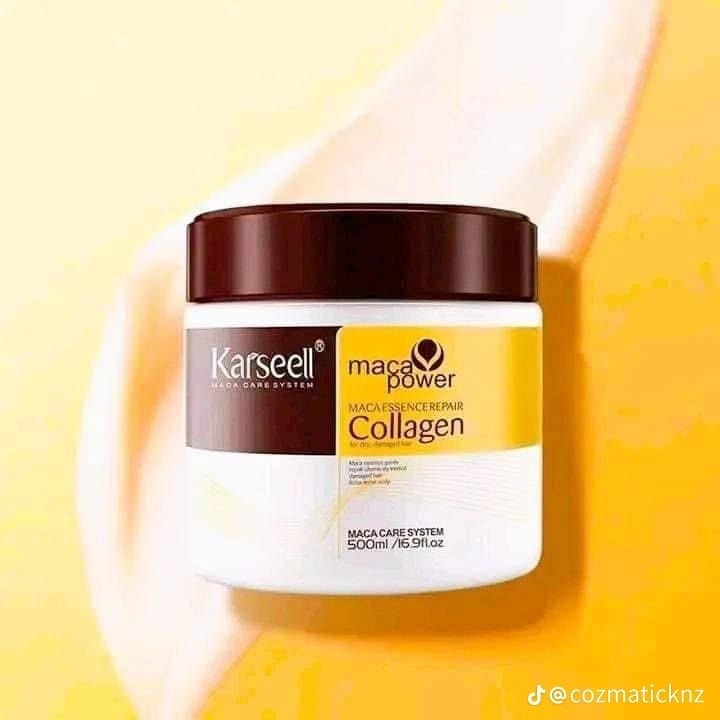 ماسك الشعر Karseell Collagen — 500 مل ✨