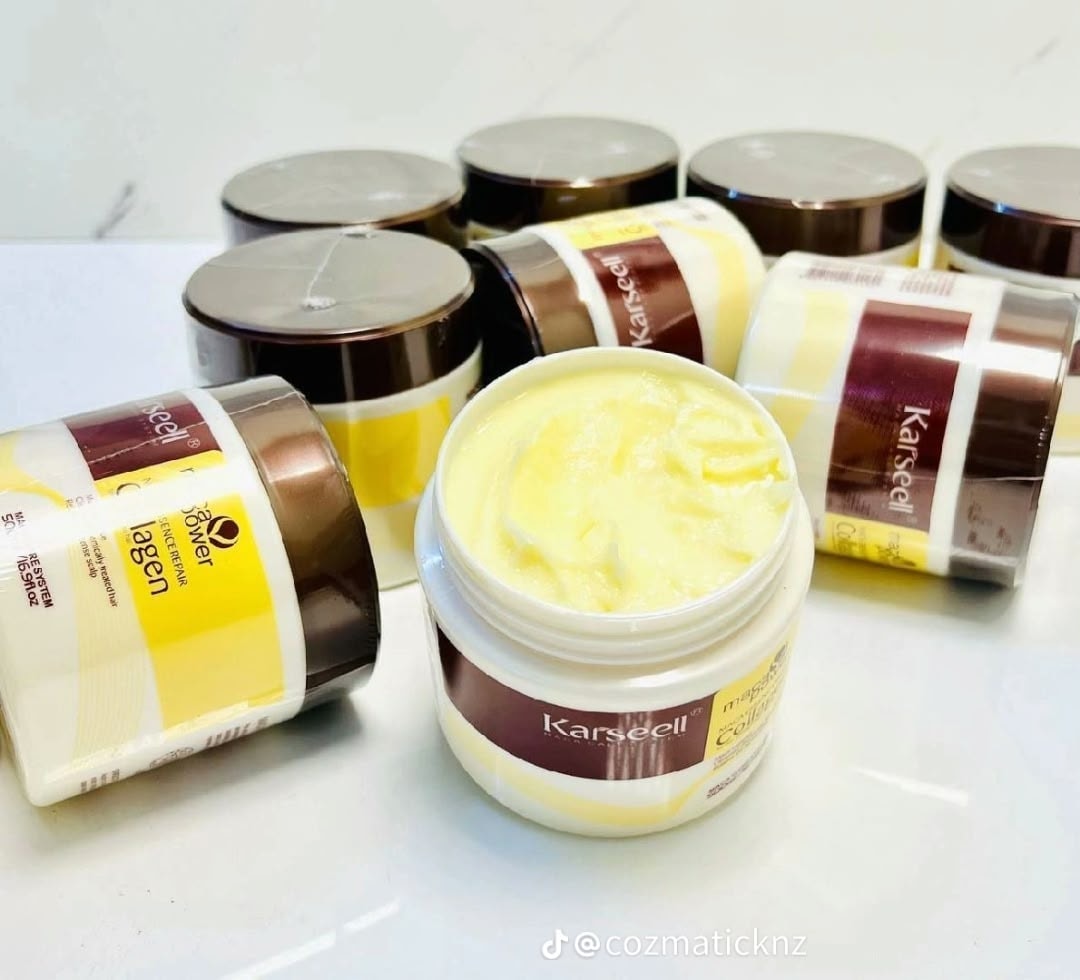 ماسك الشعر Karseell Collagen — 500 مل ✨