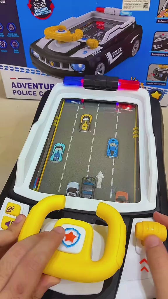 🚗 سيارة سباق أطفال تفاعلية مضيئة