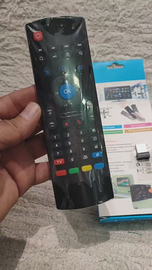 ريموت وكيبورد لاسلكي للتلفاز