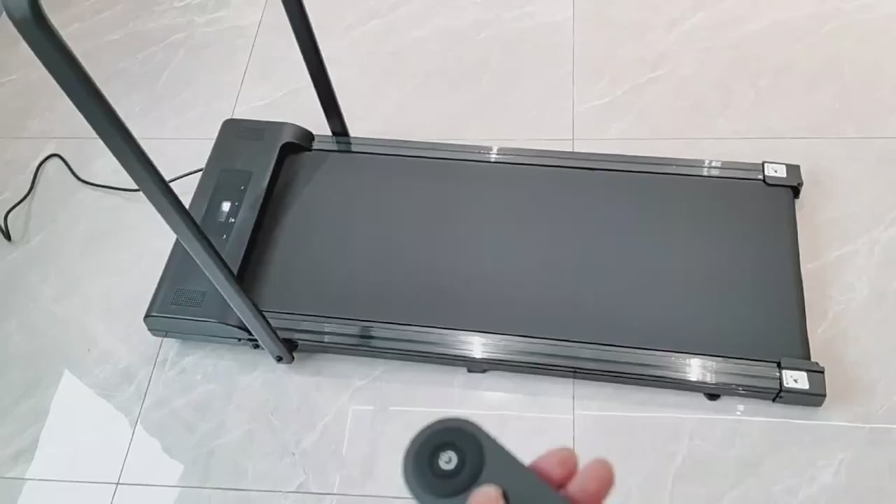 جهاز مشي كهربائي منزلي قابل للطي مع جهاز تحكم عن بعد
